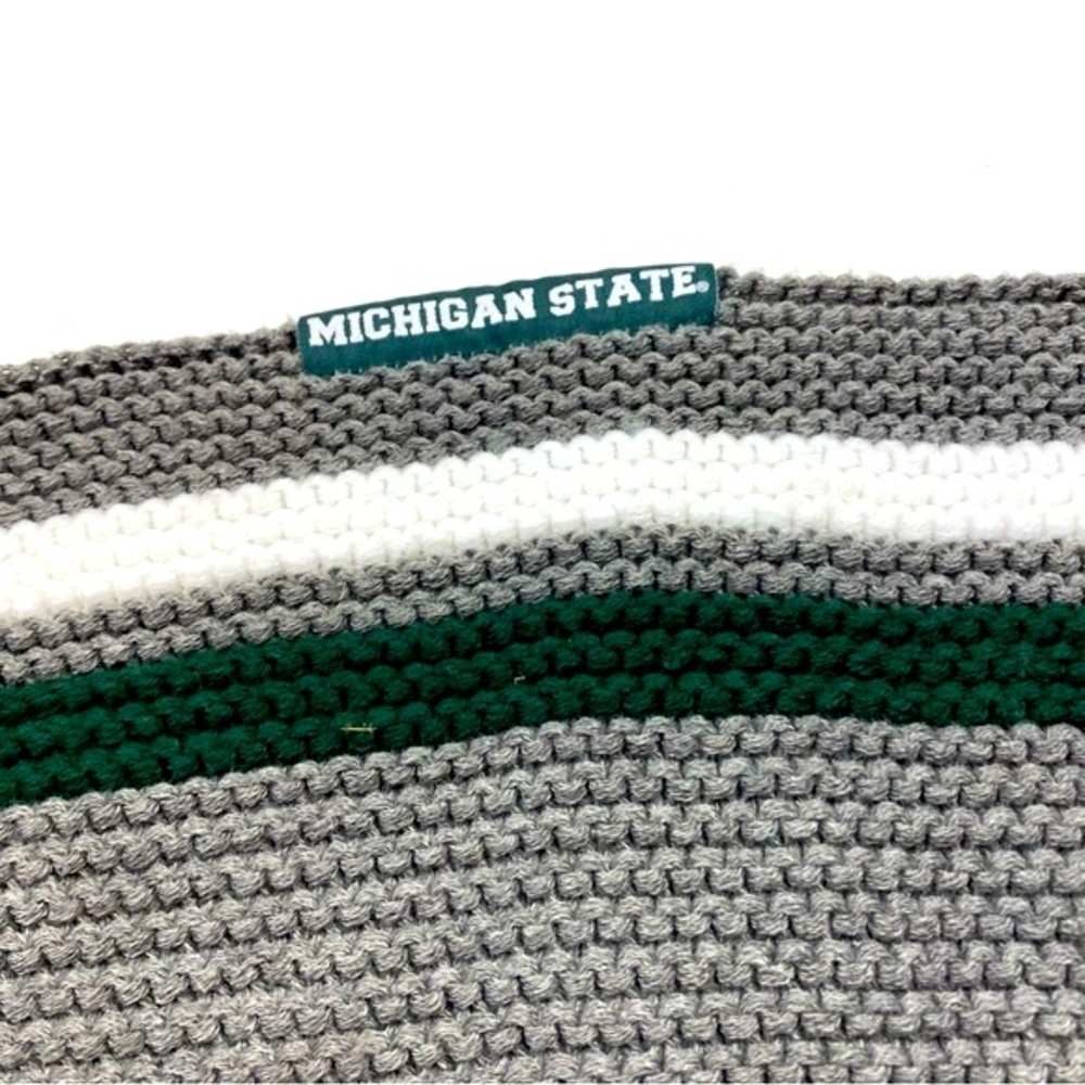 Michigan State Knitted Infinity Scarf - Picture 2 of 4